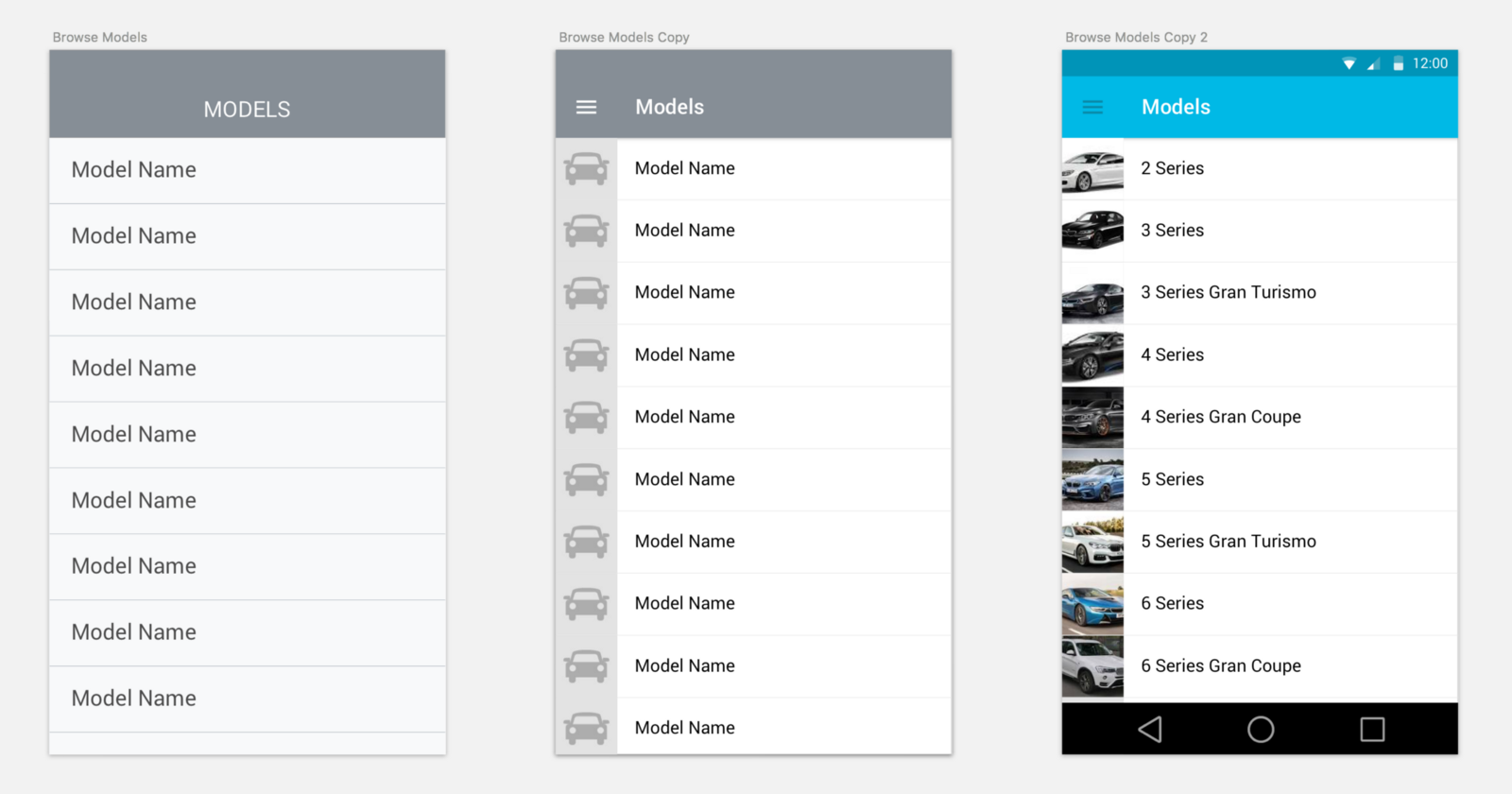 wireframes of your idea