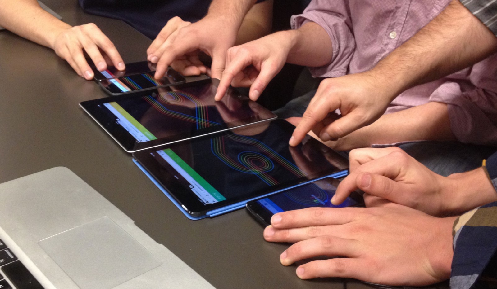 collaboration over ipads