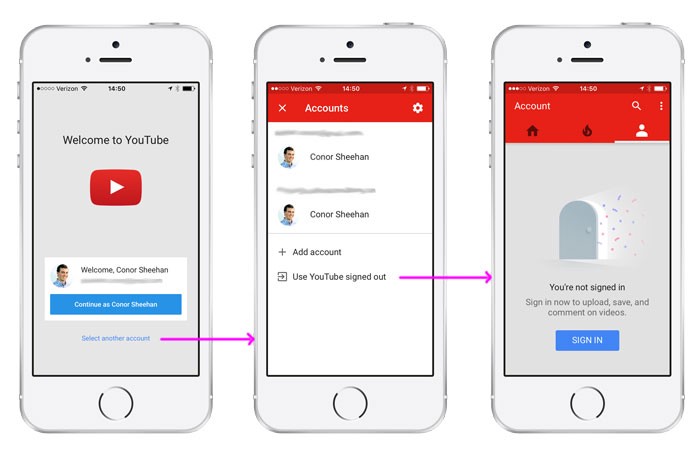 medium sign up screens