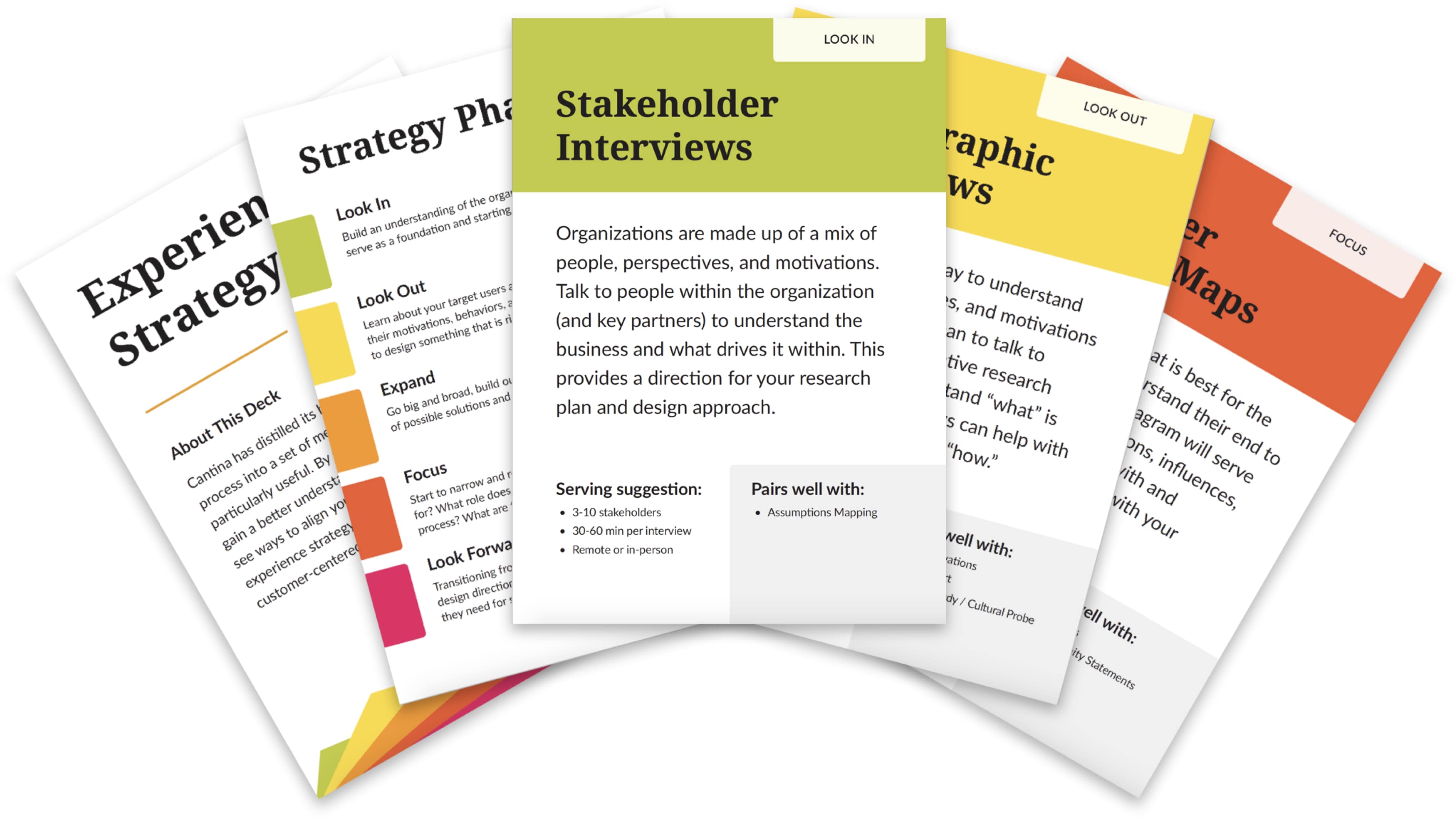 Experience Strategy Method Cards