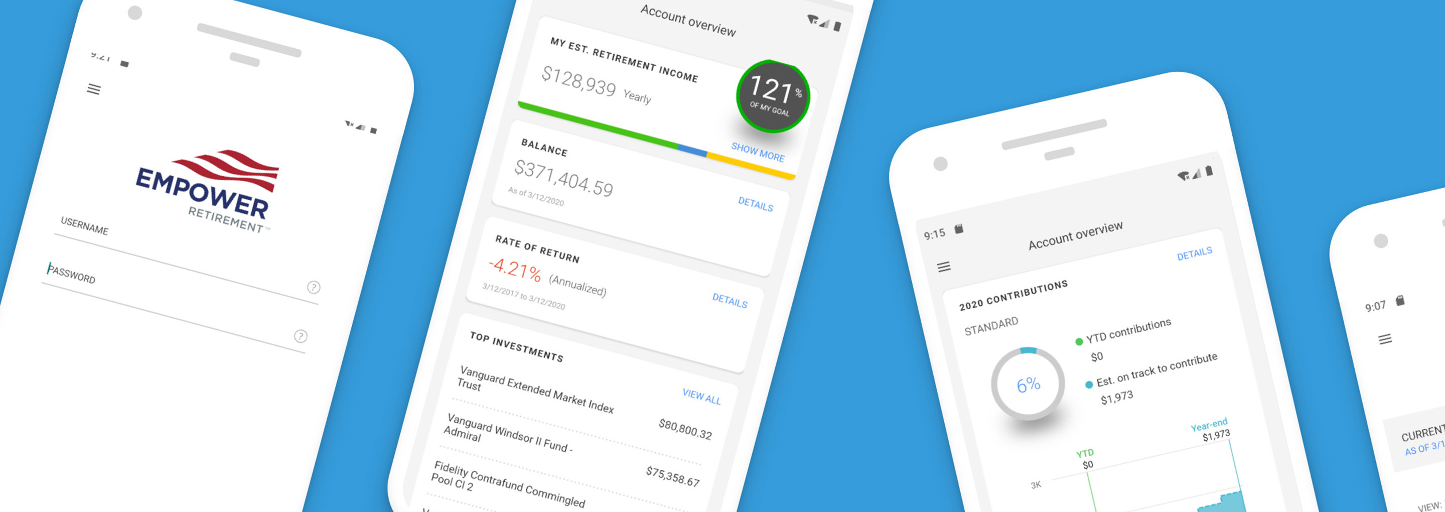 Empower Android App Background