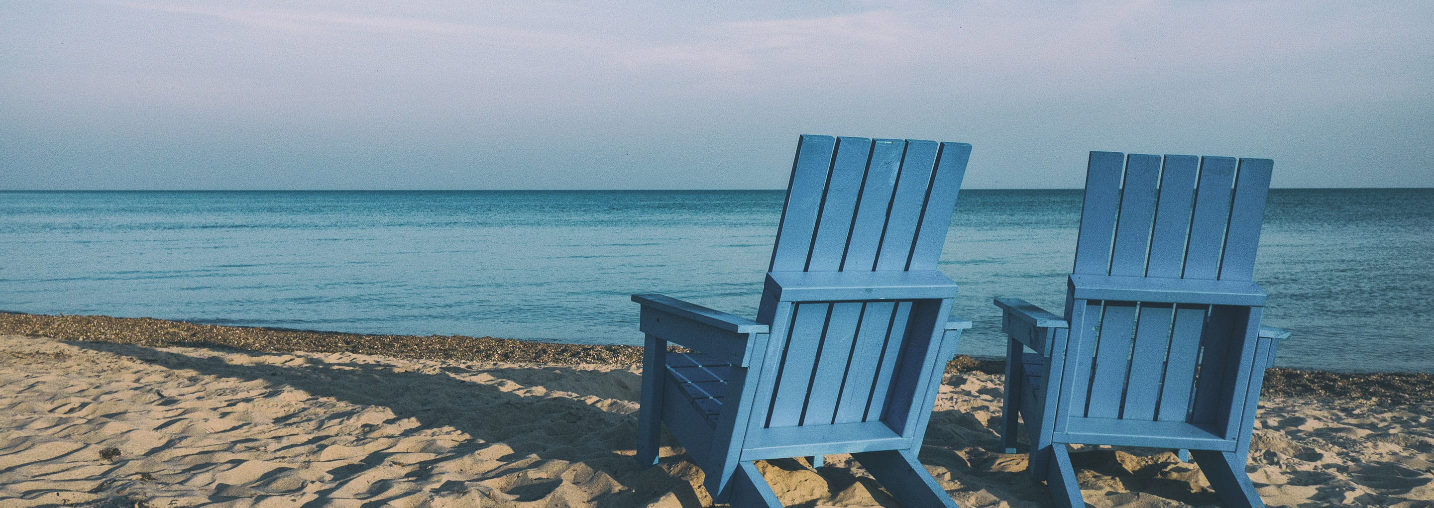Chairs on a beach